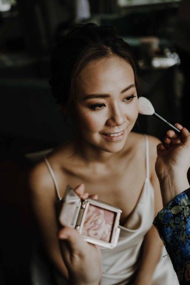 Bridal makeup and getting ready for the big day